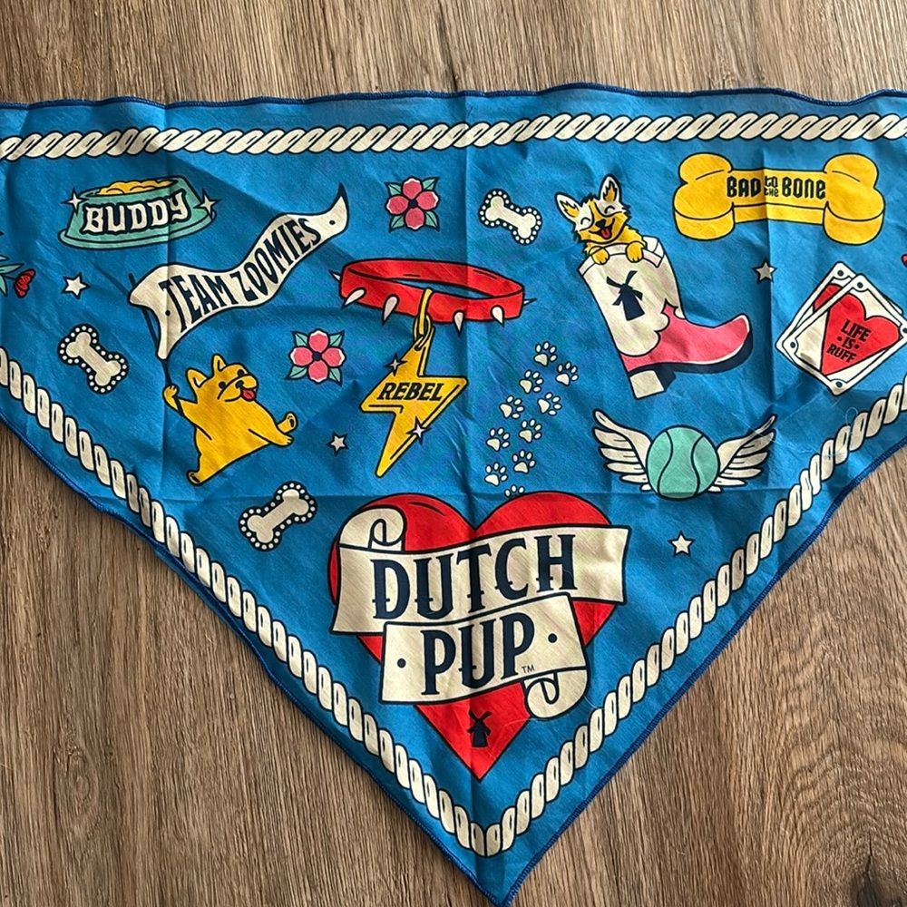 Dutch Bros dog bandana